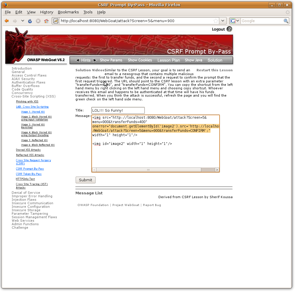 /dubey/WebGoat/raw/commit/a90817f3325e7e1f3237c159c0698c23ba77c4d1/webapp/lesson_solutions/CsrfPromptByPass_files/imgPromptHack.png
